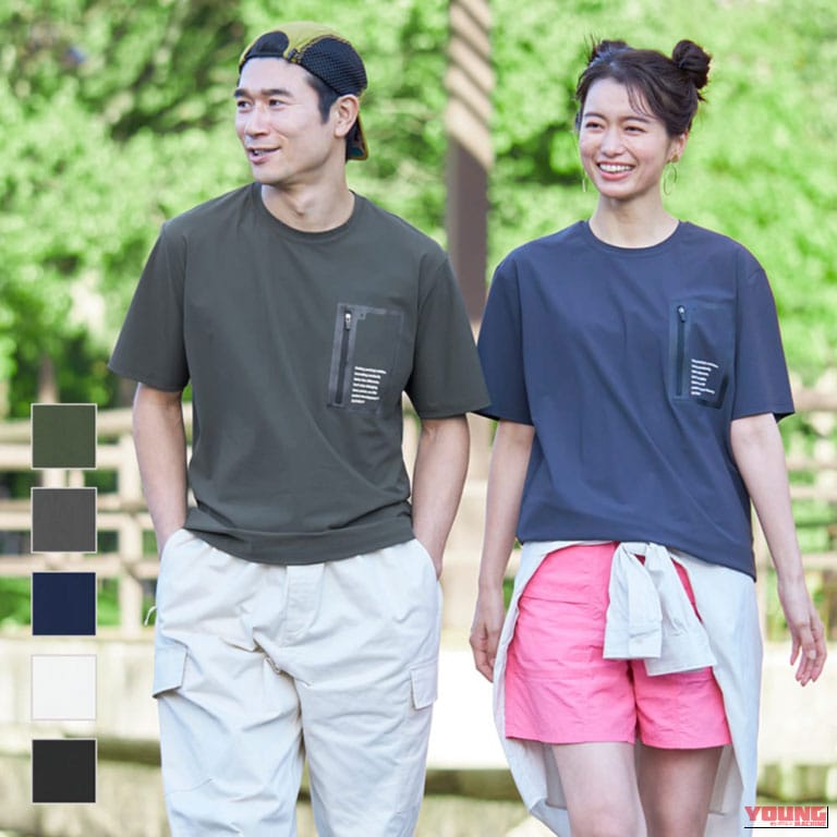 冷感アクティブストレッチ 半袖Tシャツ|【499円〜】ワークマンの冷感トップスが神すぎる!BMWや南海部品など、夏の酷暑を乗り切る「最強ひんやりインナー」特集