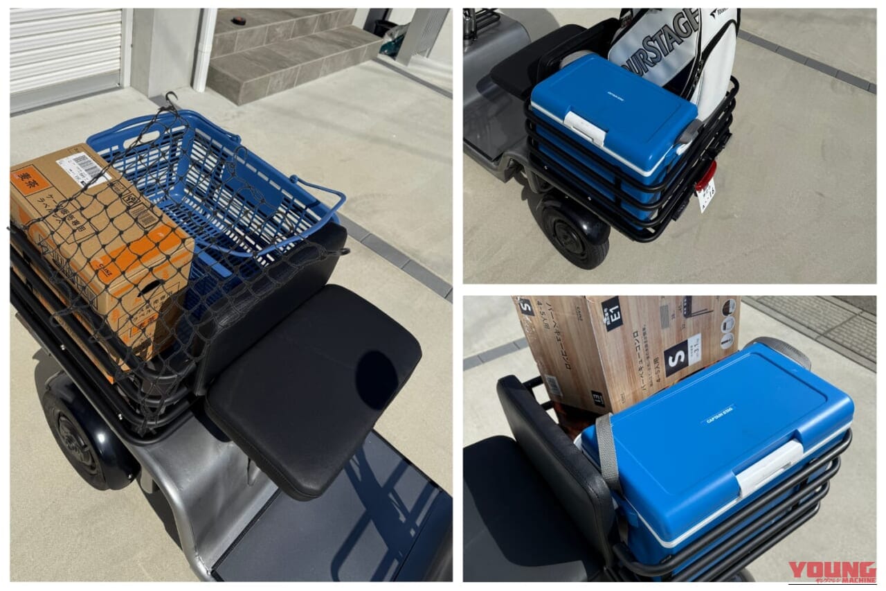 ELEMOs ELECARGO|もう買い物で困らない。荷物120Lが積めて免許不要! 国の安全基準をクリアした特定原付四輪「エレカーゴ」が便利すぎる