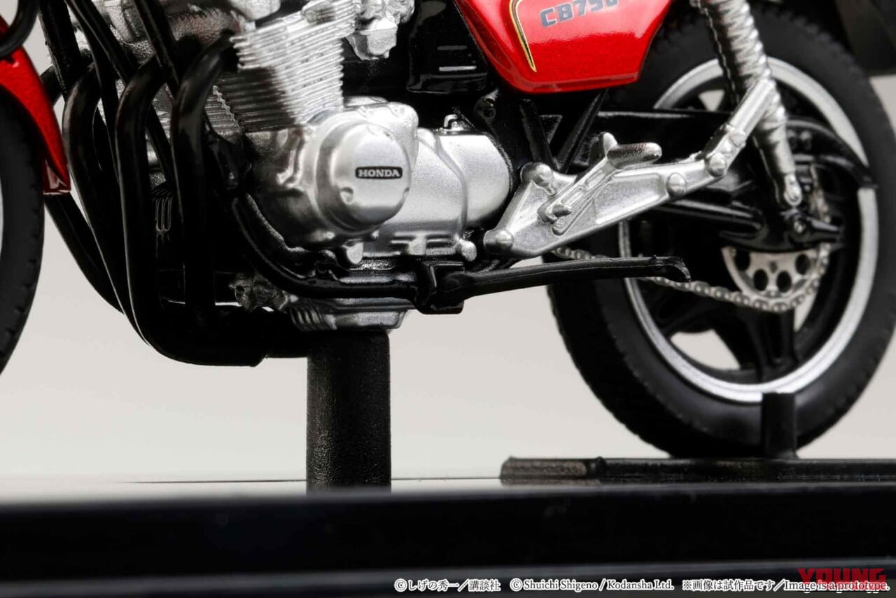 |あの伝説のCB750Fが手のひらサイズで大復活!ホビージャパンから1/24ダイキャスト完成品が登場、これは即予約だッ!