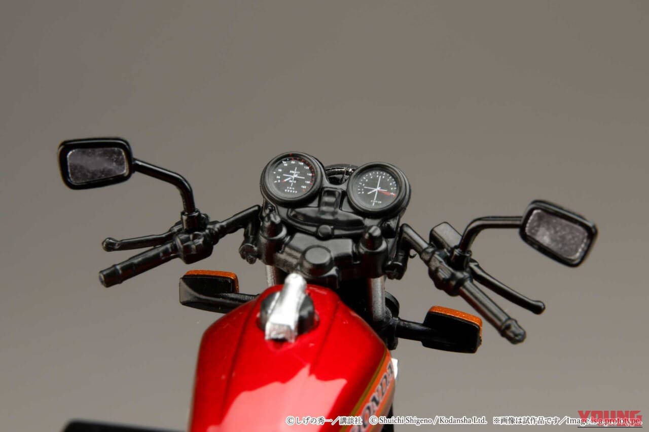 |あの伝説のCB750Fが手のひらサイズで大復活!ホビージャパンから1/24ダイキャスト完成品が登場、これは即予約だッ!