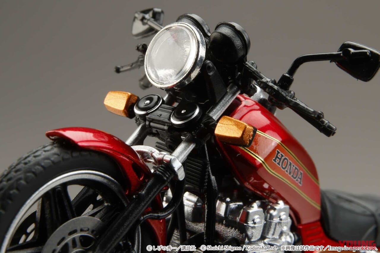 |あの伝説のCB750Fが手のひらサイズで大復活!ホビージャパンから1/24ダイキャスト完成品が登場、これは即予約だッ!