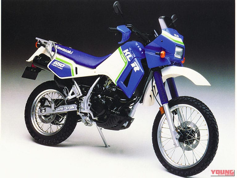 1987 KAWASAKI KLR650｜男たちの浪漫だった！80〜90年代の伝説的パリダカレプリカ【絶版大型オフロード名車まとめ】