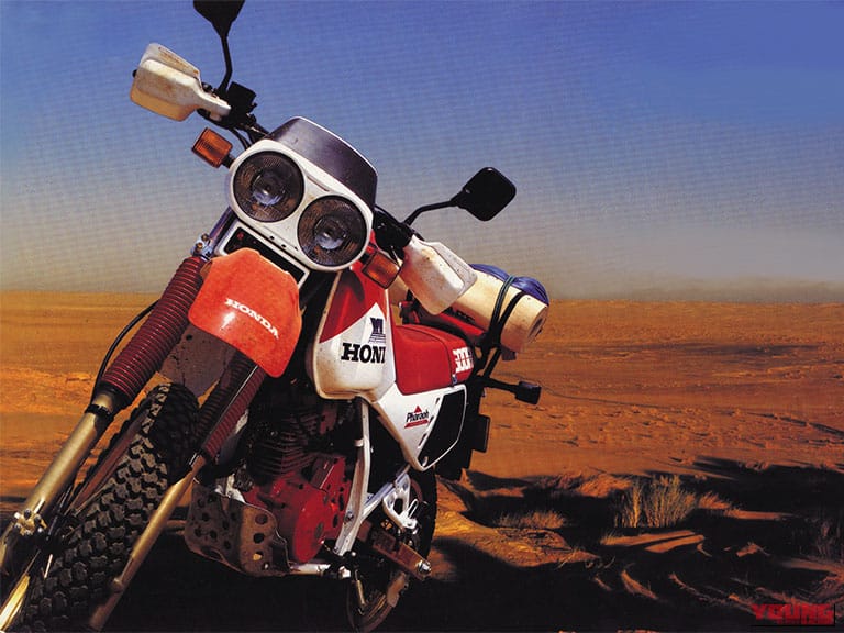 1985 HONDA XL600R Pharaoh|男たちの浪漫だった!80〜90年代の伝説的パリダカレプリカ【絶版大型オフロード名車まとめ】