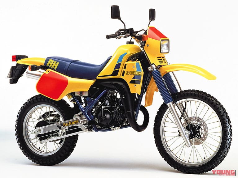1984 SUZUKI RH200|【DT200R/CRM/KDX/RH】80〜90年代を駆け抜けた「2ストオフロード名車」伝説!ヤマハのマシンが築いた黄金時代とライバルたちの追撃