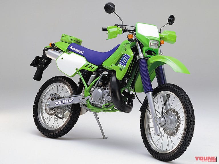 1989 KAWASAKI KDX200SR｜【DT200R/CRM/KDX/RH】80〜90年代を駆け抜けた「2ストオフロード名車」伝説！ヤマハのマシンが築いた黄金時代とライバルたちの追撃