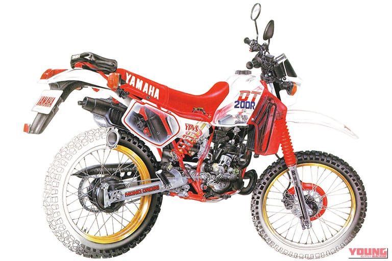 1985 YAMAHA DT200R|【DT200R/CRM/KDX/RH】80〜90年代を駆け抜けた「2ストオフロード名車」伝説!ヤマハのマシンが築いた黄金時代とライバルたちの追撃