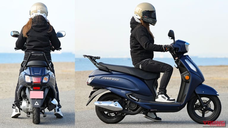 SUZUKI ADDRESS 125｜「え、これがあのアドレス！？」V100やV125を知る人が現行モデルに乗ると、あまりの激変ぶりに驚く理由【全日本レーサー・岡崎静夏がガチ試乗】