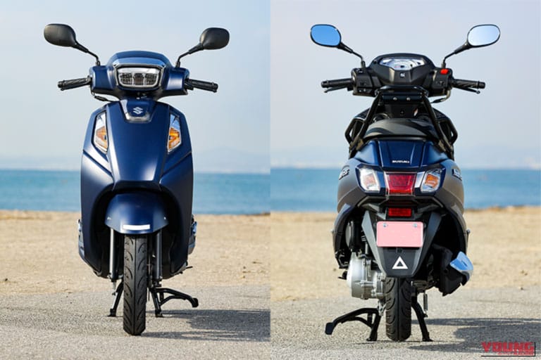 SUZUKI ADDRESS 125|「え、これがあのアドレス!?」V100やV125を知る人が現行モデルに乗ると、あまりの激変ぶりに驚く理由【全日本レーサー・岡崎静夏がガチ試乗】