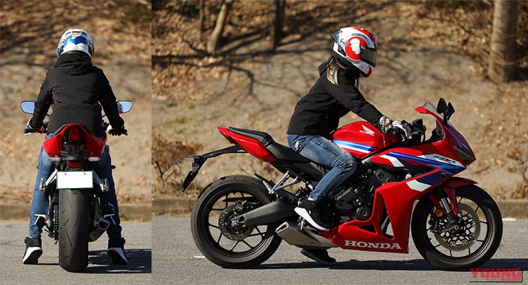 Honda CBR650R E-Clutch｜「スズキってこんなに楽しかったの!?」岡崎静夏が驚いた2025年のベスト試乗3台！【ホンダとヤマハ、カワサキの違いも語る】