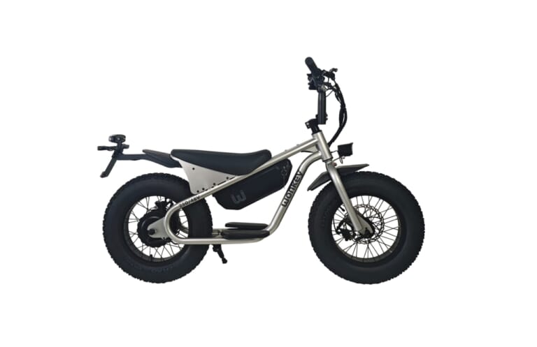 WO wonkey|限定50台! 免許不要の特定小型原付は小さいという先入観を捨て去る。18インチ化で走りが進化した電動モペット発売開始【WO wonkey-DX】
