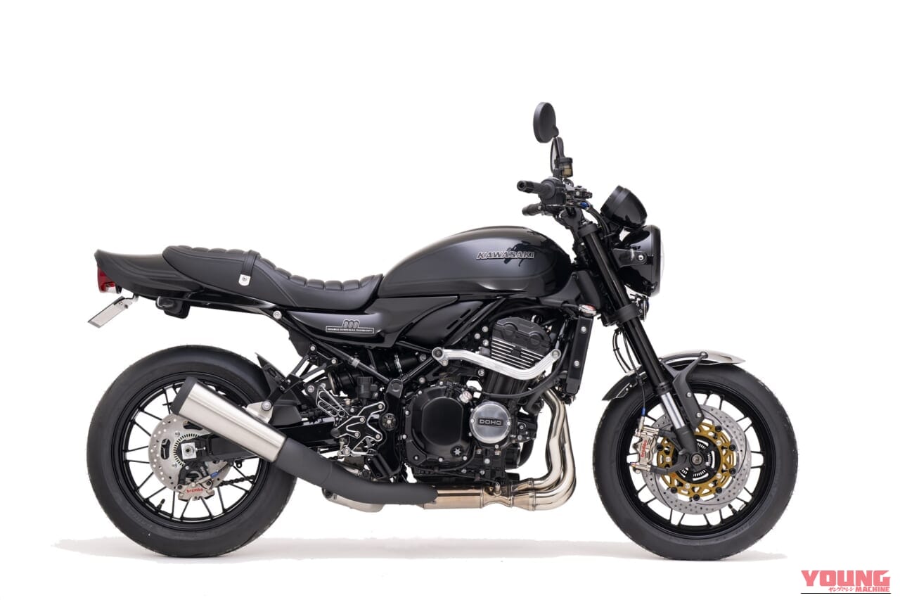 KAWASAKI Z900RS｜Z900RSやCB1000Fに適合し、ブレンボキャリパーとの相性も抜群。プロト×サンスターの美しいゴールドブレーキディスクが登場