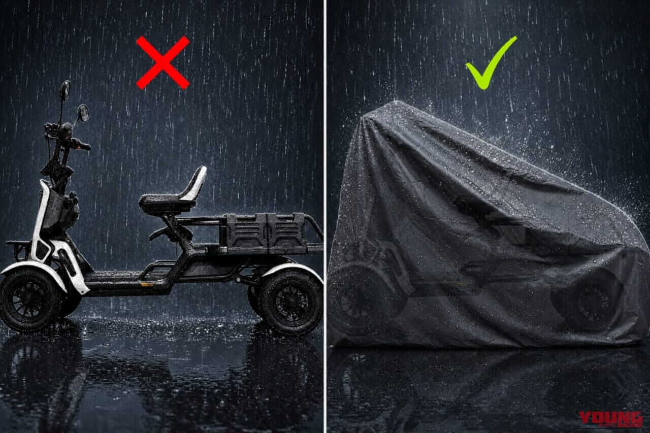 BLAZE E CARGO|荷物を積んだままでもしっかり覆えて、車体へのフィット感を高める調整機能付き。雨風や紫外線を防ぐ”小さな軽トラ”専用フルカバーが登場【ブレイズ イーカーゴ】