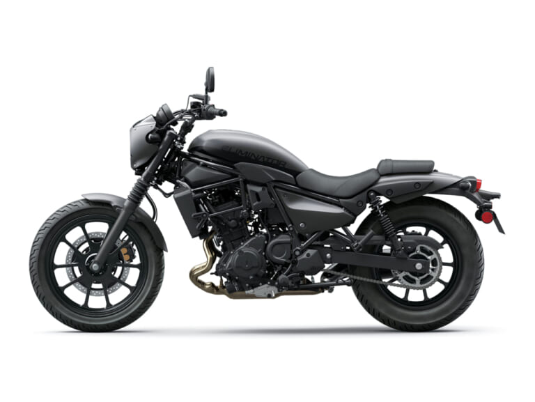 KAWASAKI ELIMINATOR|新色追加でさらにクールに! 足つき抜群のシート高735mmにETC2.0標準装備で85万8000円から。カワサキ「エリミネーター」2027年モデルが7月に発売