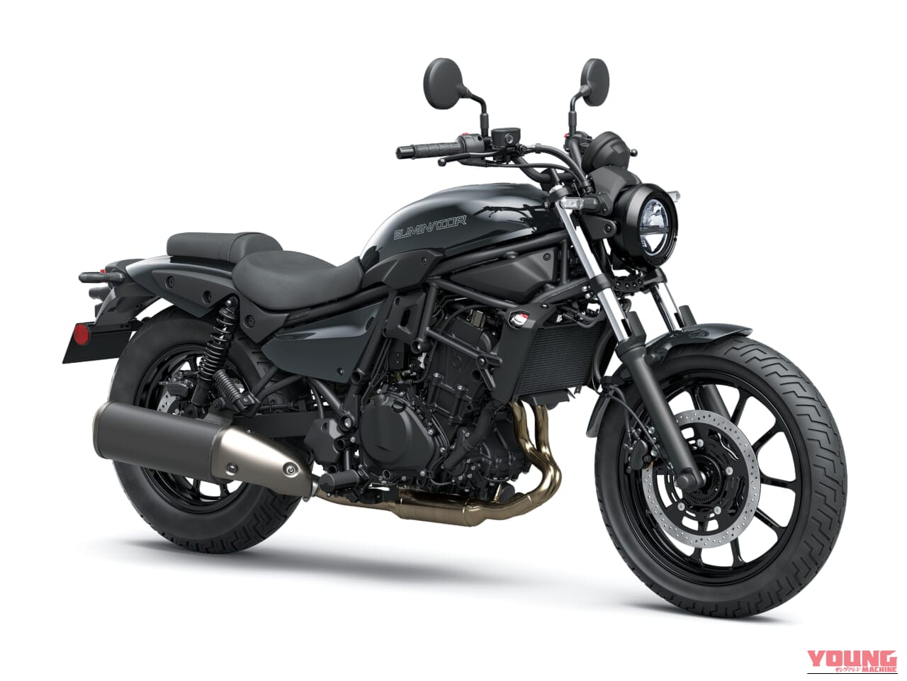 KAWASAKI ELIMINATOR|新色追加でさらにクールに! 足つき抜群のシート高735mmにETC2.0標準装備で85万8000円から。カワサキ「エリミネーター」2027年モデルが7月に発売