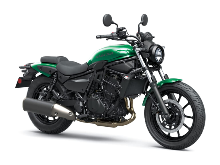 KAWASAKI ELIMINATOR|新色追加でさらにクールに! 足つき抜群のシート高735mmにETC2.0標準装備で85万8000円から。カワサキ「エリミネーター」2027年モデルが7月に発売