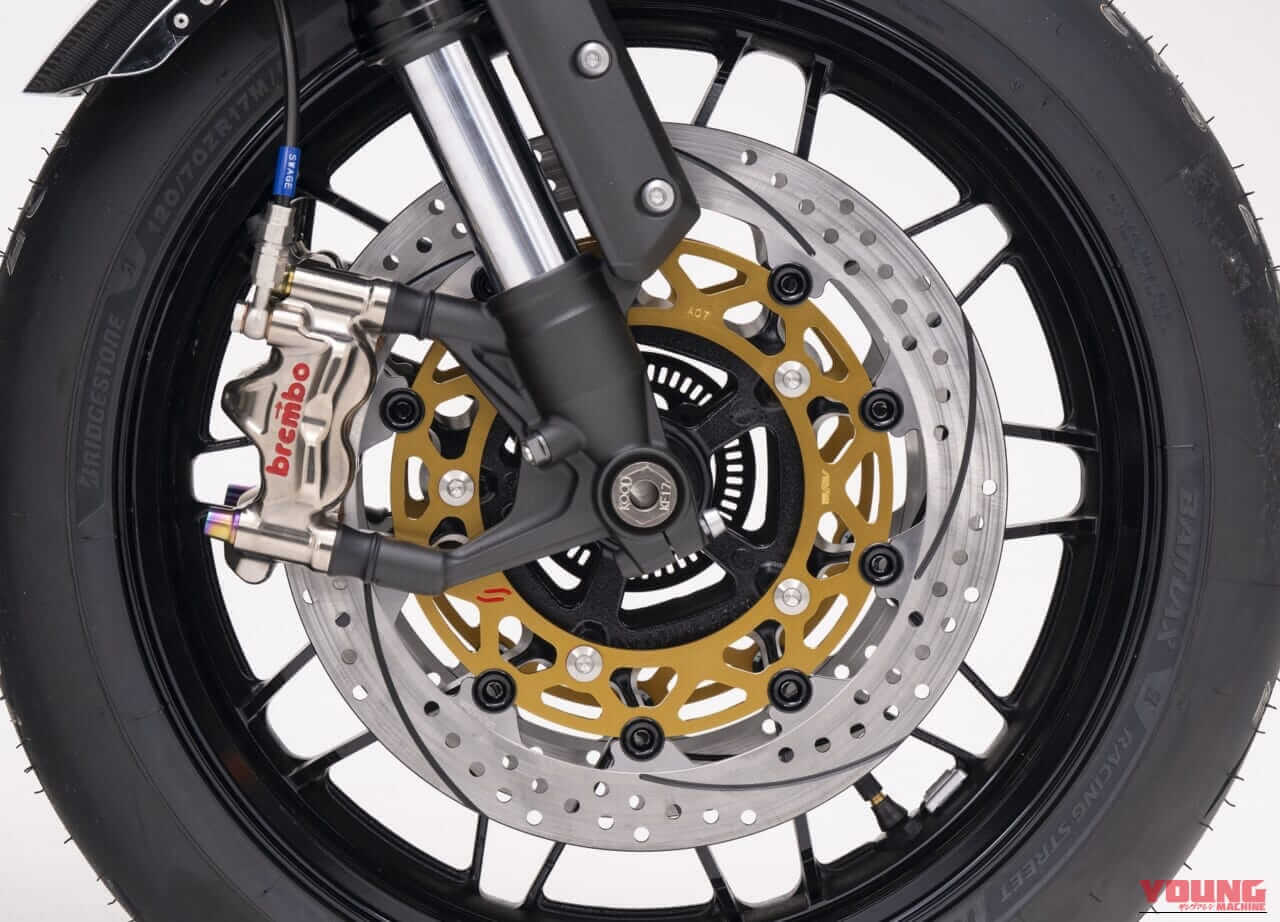 KAWASAKI Z900RSZ900RSやCB1000Fに適合し、ブレンボキャリパーとの相性も抜群。プロト×サンスターの美しいゴールドブレーキディスクが登場|Z900RSやCB1000Fに適合し、ブレンボキャリパーとの相性も抜群。プロト×サンスターの美しいゴールドブレーキディスクが登場