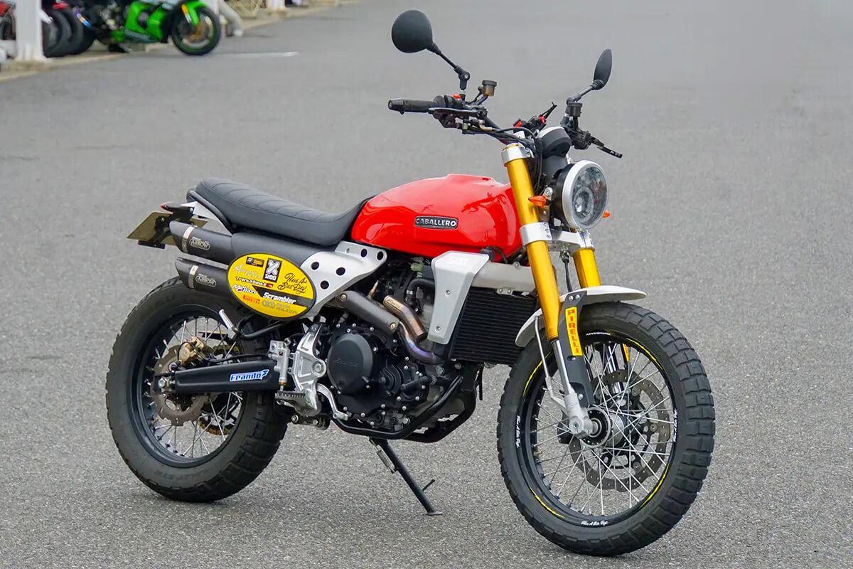 Special Thanks To Trentasette37 | CABALLERO Scrambler500 | モータリスト|【FANTIC】モータリスト代表に聞いた「スクランブラー」の魅力とは!?