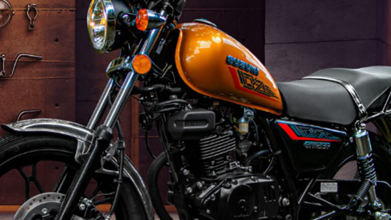 足つき抜群の119kgボディにABSをプラス! キャブ車なのに近代的な安心感。スズキ「GN125 ABS」に2027年モデルが登場【海外】