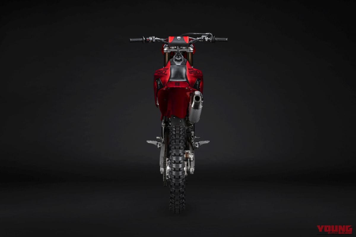 Ducati Desmo250 MX｜レブリミット1万5000回転の咆哮! ドゥカティが放つ103kgの軽量ウェポン。ガチ・モトクロッサー「Desmo250 MX」が登場
