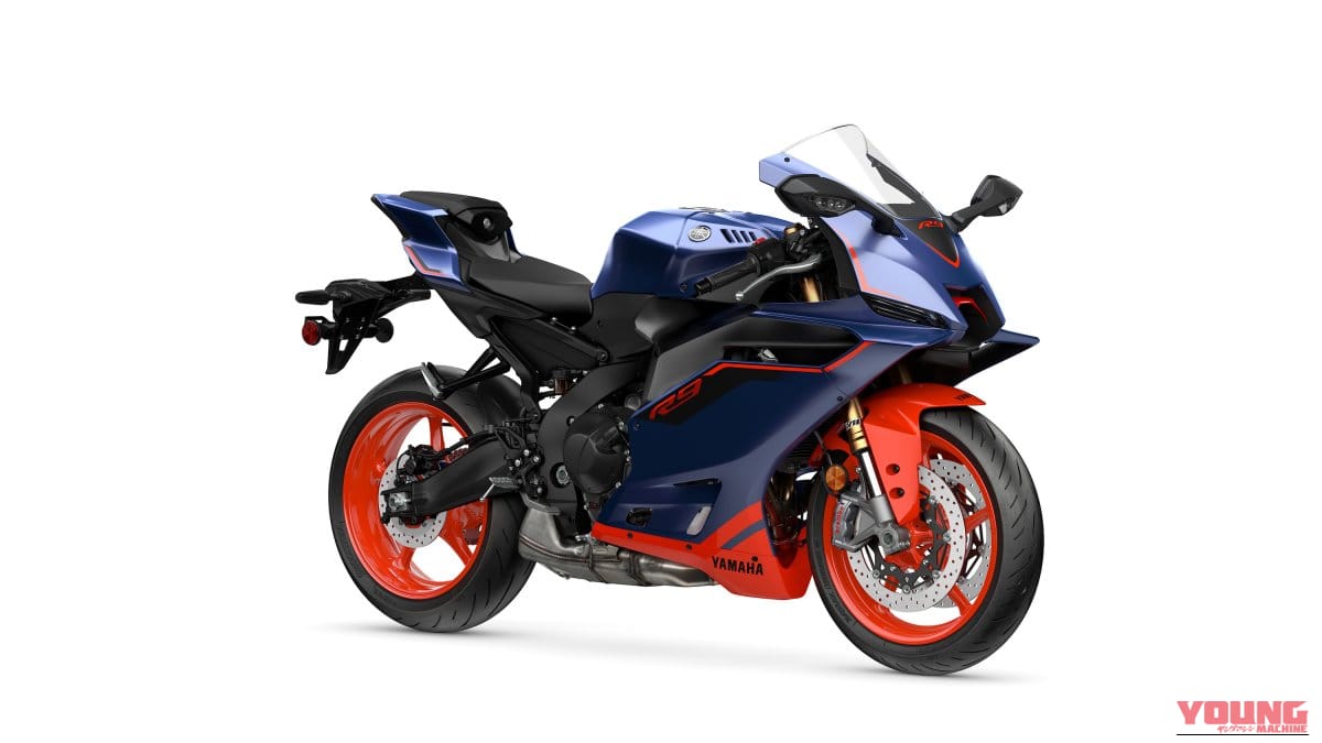 Yamaha YZF-R9｜最軽量フレームとブレンボの融合。斬新な新色ブルー×レッドが加わったヤマハ「YZF-R9」2027年モデルが北米で登場