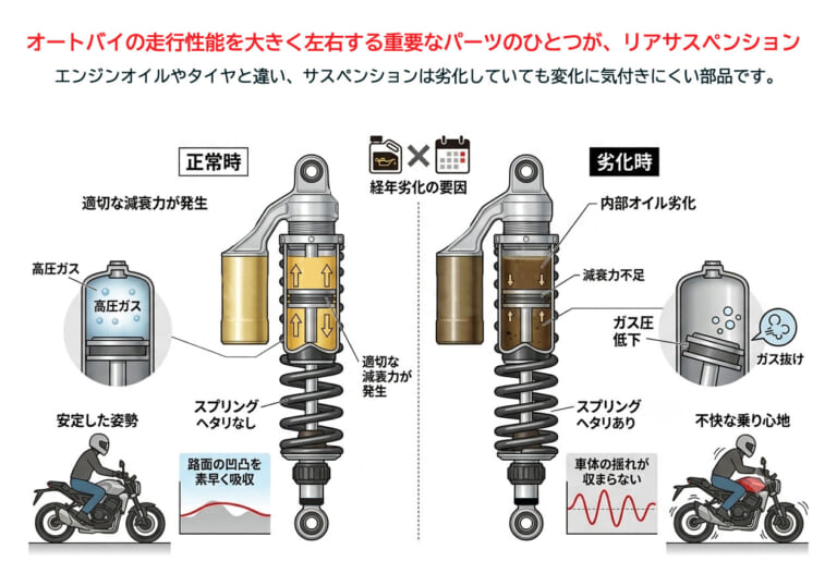 YSS_サスペンション|【乗り心地激変】純正サスペンションの寿命?YSSへのアップグレードで愛車の走りを取り戻す方法