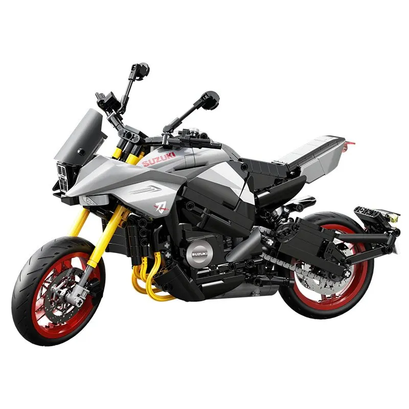 CaDA SUZUKI Katana|鋭利な刃の如きフォルムをブロックで凝縮!1/12スケールの新KATANAが310ピースのモデルで登場