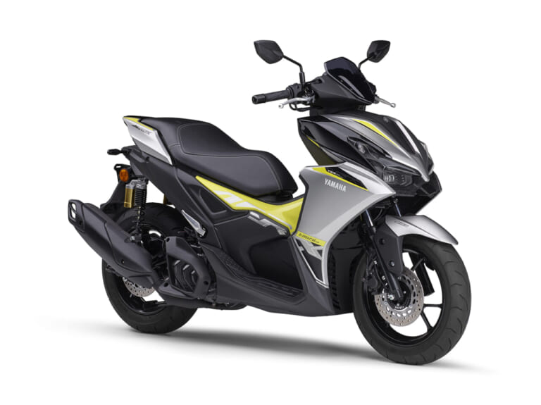 YAMAHA AEROX ABS｜シフトダウンできるオートマ!? スクーターの皮を被ったスーパースポーツが電子制御CVTを引っ提げヤマハから登場【アエロックスABS】
