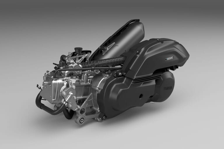 YAMAHA AEROX ABS｜シフトダウンできるオートマ!? スクーターの皮を被ったスーパースポーツが電子制御CVTを引っ提げヤマハから登場【アエロックスABS】