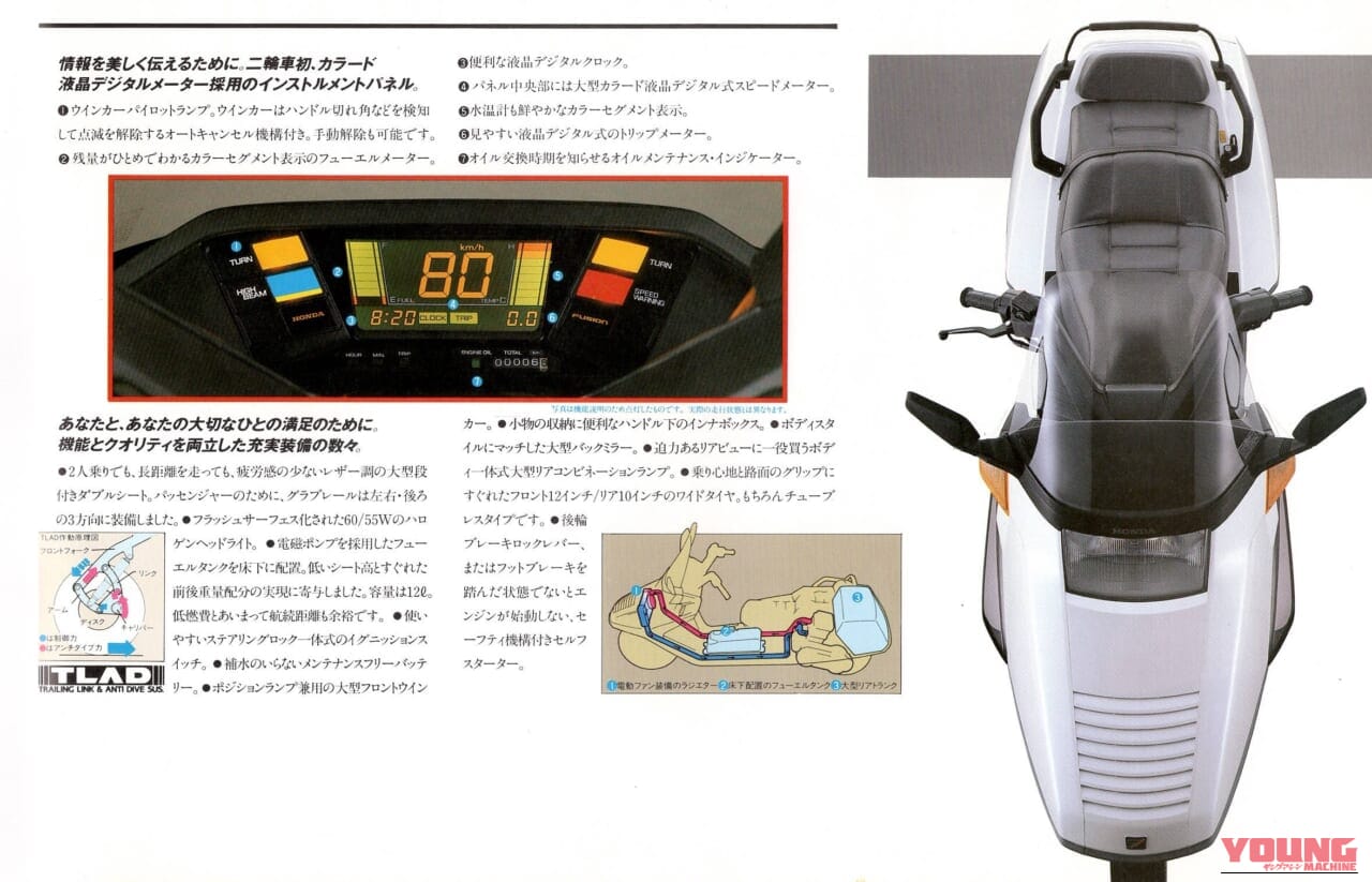 ｜鈴鹿で乗って40年。フュージョンという「至高の軟体動物」に心底感心した話【柏 秀樹の昭和〜平成 カタログ蔵出しコラム Vol.33】