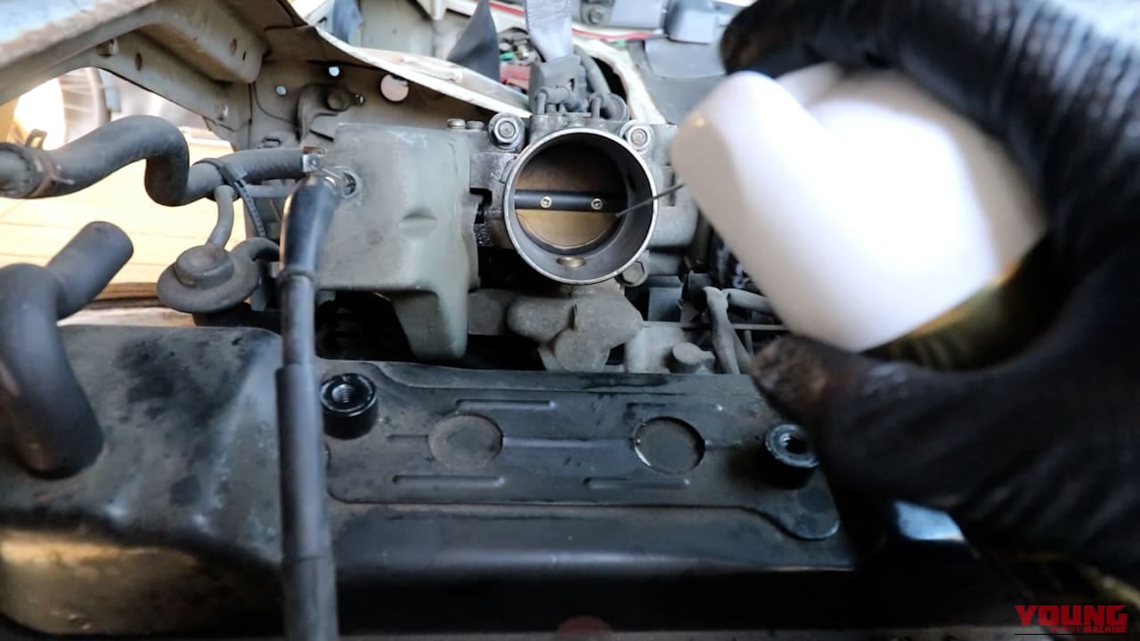 【解決】ハイエースのエンスト&アイドリング不調はここを疑え! 25万キロ過走行車のスロットルボディーを清掃してみた|【解決】ハイエースのエンスト&アイドリング不調はここを疑え! 25万キロ過走行車のスロットルボディーを清掃してみた