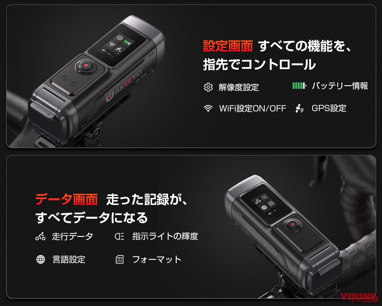 |「これスゴい…」「デザインも秀逸」タッチ式ディスプレイ搭載の次世代機登場。手のひらサイズにあらゆる機能を凝縮! 配線不要で取り付け簡単な「AKY-730Pro」を紹介