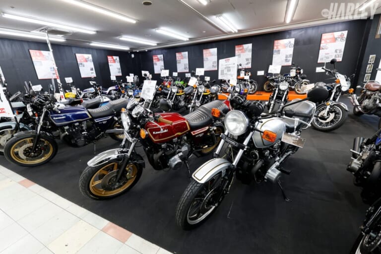 バイク王|つくば絶版車館|キャブ時代の旧いハーレーに乗りたい? だったら「つくば絶版車館」へGO!!