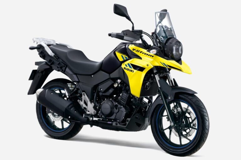 SUZUKI V-STROM 250|新顔でタフさ倍増、ABSユニットも刷新。待望のLEDヘッドランプ採用! スズキの車検不要アドベンチャー「Vストローム250」2026年モデルが遂に登場
