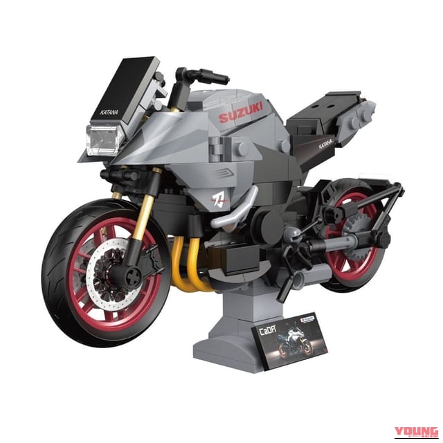 鋭利な刃の如きフォルムをブロックで凝縮！1/12スケールの新KATANAが310ピースのモデルで登場