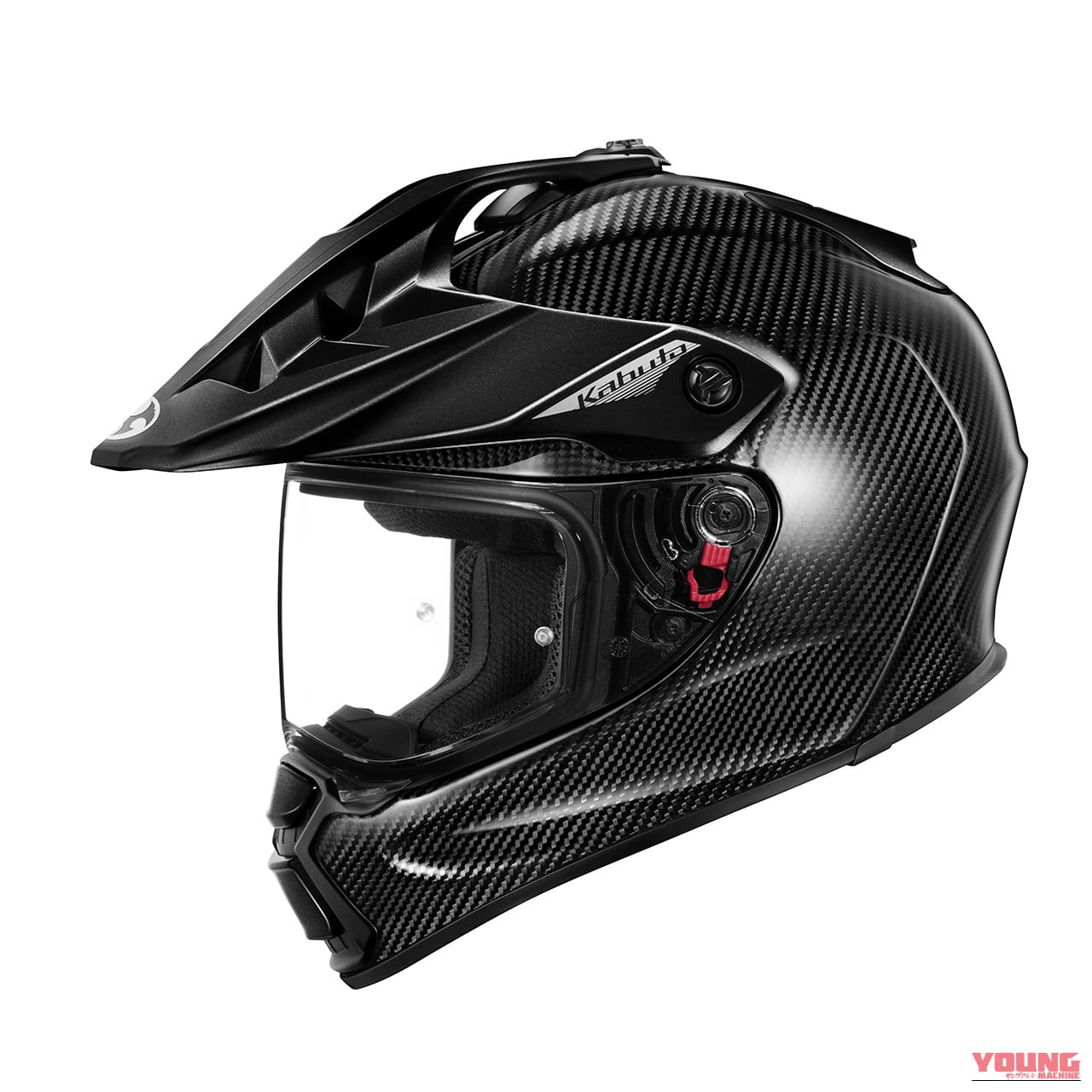 Kabuto GEOSYS-R｜限定カーボンで圧倒的な軽さと美しさ！Kabutoの新型アドベンチャーヘルメット『GEOSYS-R』が9月登場