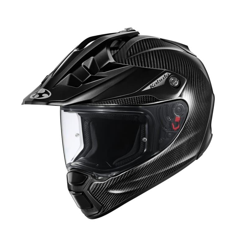 Kabuto GEOSYS-R｜限定カーボンで圧倒的な軽さと美しさ！Kabutoの新型アドベンチャーヘルメット『GEOSYS-R』が9月登場