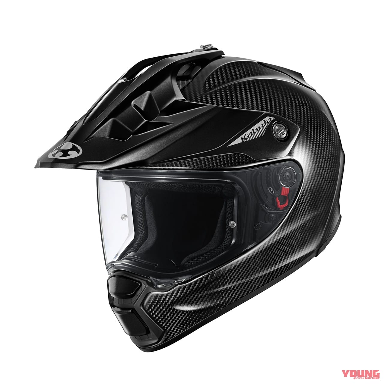 Kabuto GEOSYS-R｜限定カーボンで圧倒的な軽さと美しさ！Kabutoの新型アドベンチャーヘルメット『GEOSYS-R』が9月登場