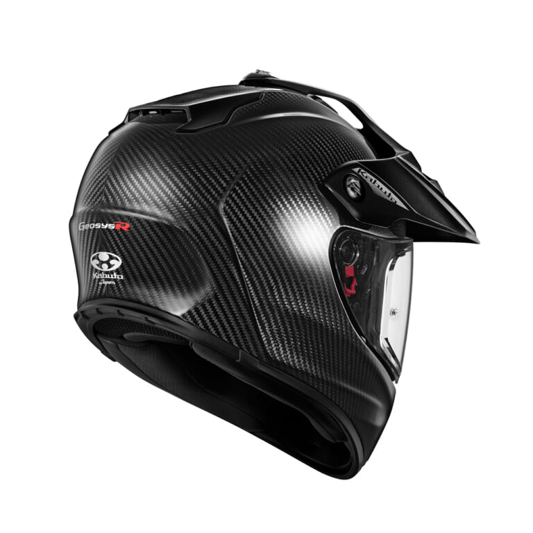 Kabuto GEOSYS-R|限定カーボンで圧倒的な軽さと美しさ!Kabutoの新型アドベンチャーヘルメット『GEOSYS-R』が9月登場