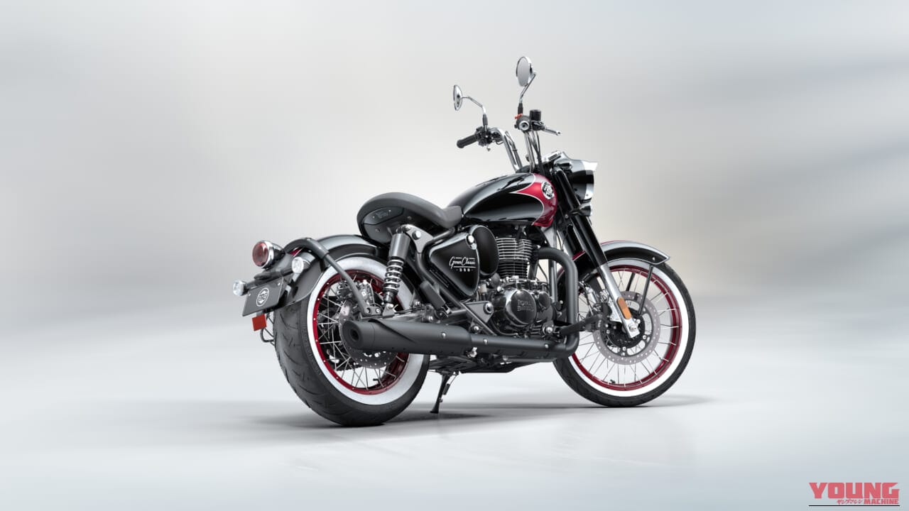 ROYAL ENFIELD GOAN CLASSIC 350｜アシスト＆スリッパークラッチ初搭載で乗りやすさ倍増。 ロイヤルエンフィールドのボバースタイルクルーザーが2026年モデルとして進化【ゴアン・クラシック350】