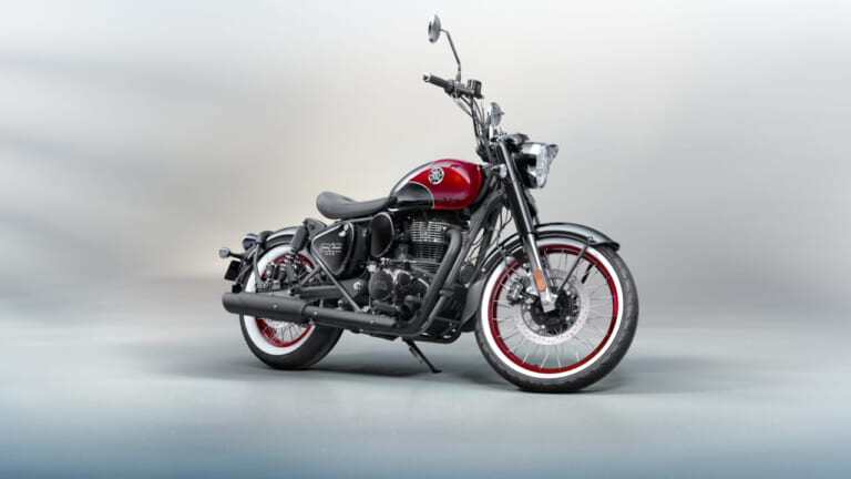 ROYAL ENFIELD GOAN CLASSIC 350｜アシスト＆スリッパークラッチ初搭載で乗りやすさ倍増。 ロイヤルエンフィールドのボバースタイルクルーザーが2026年モデルとして進化【ゴアン・クラシック350】