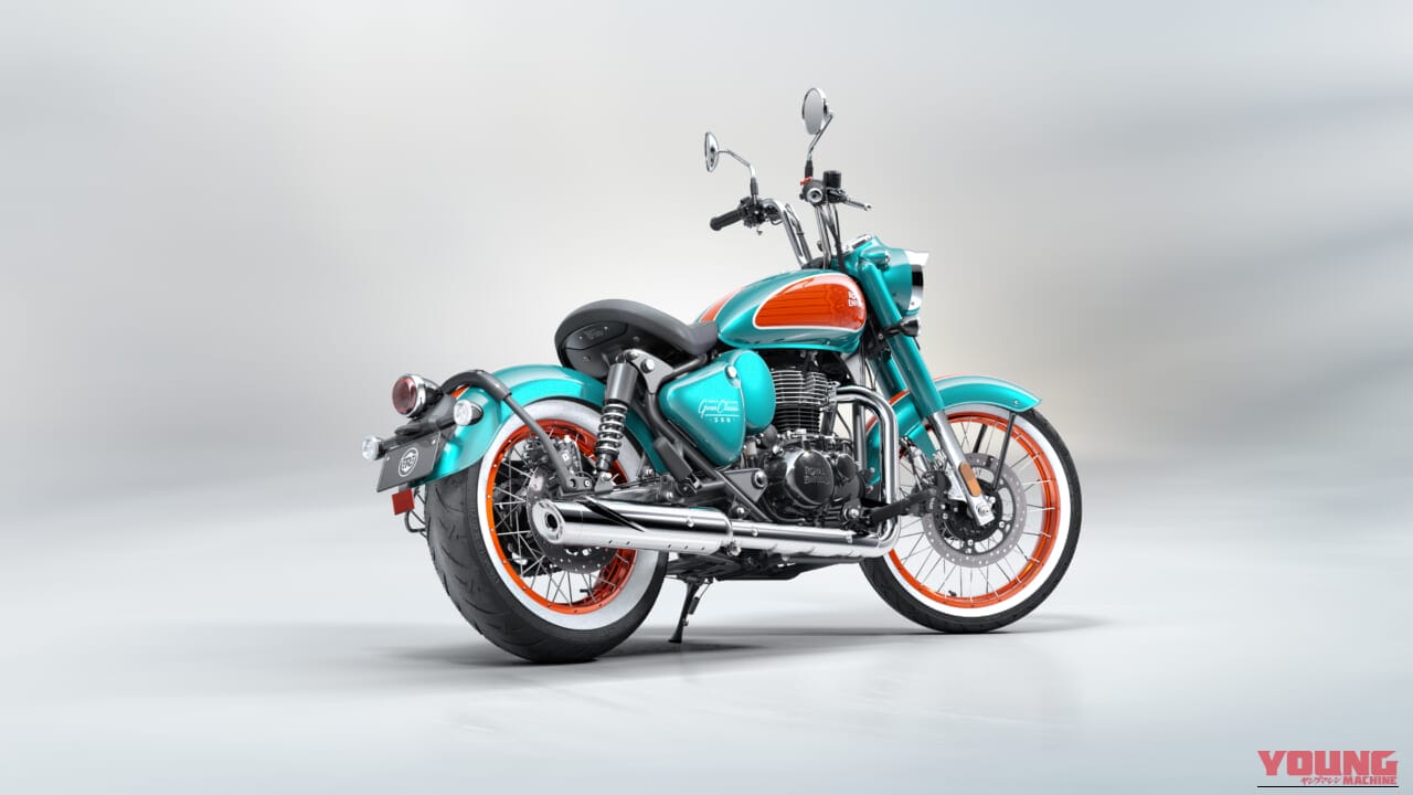 ROYAL ENFIELD GOAN CLASSIC 350｜アシスト＆スリッパークラッチ初搭載で乗りやすさ倍増。 ロイヤルエンフィールドのボバースタイルクルーザーが2026年モデルとして進化【ゴアン・クラシック350】