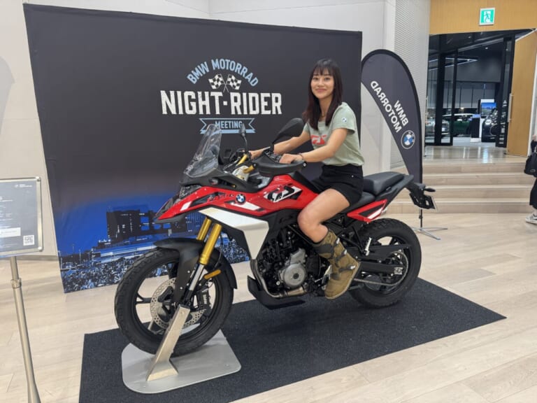 「BMW F900xrとワタシが走る、理由。」part 7|「BMW F900xrとワタシが走る、理由。」part 7~大注目のF450GSお披露目~!!!憧れのGSシリーズ。女性、小柄さん、リターンライダーさんも〇〇のおかげでスイスイ乗れそうだ?!~