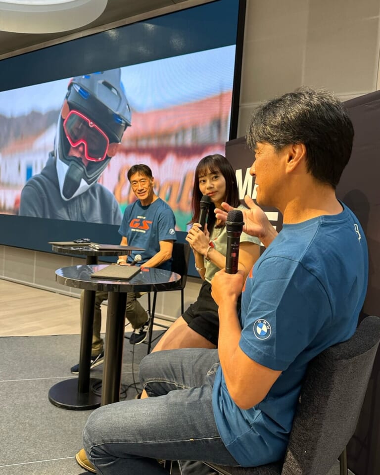 「BMW F900xrとワタシが走る、理由。」part 7|「BMW F900xrとワタシが走る、理由。」part 7~大注目のF450GSお披露目~!!!憧れのGSシリーズ。女性、小柄さん、リターンライダーさんも〇〇のおかげでスイスイ乗れそうだ?!~
