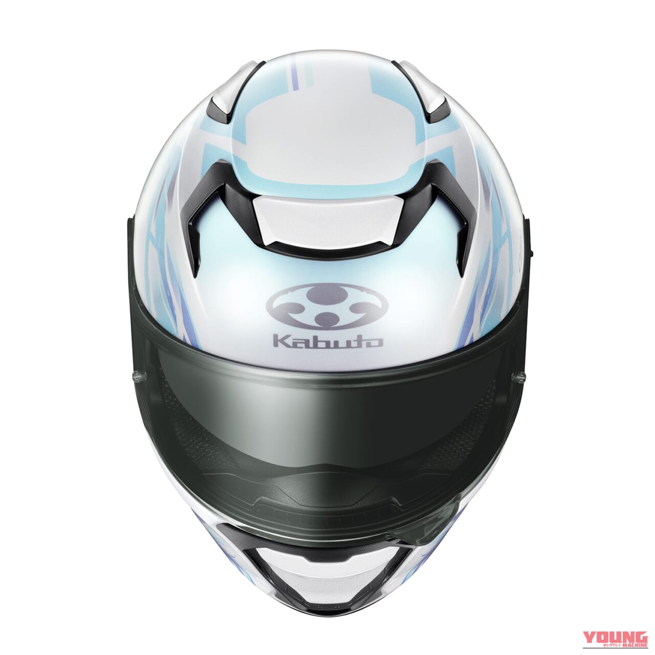 kabuto KAMUI-5 LUNOA|インカム装着もスムーズ。快適ツーリングを約束するKabutoのフルフェイスに幻想的な新グラフィックが登場【KAMUI-5 LUNOA】