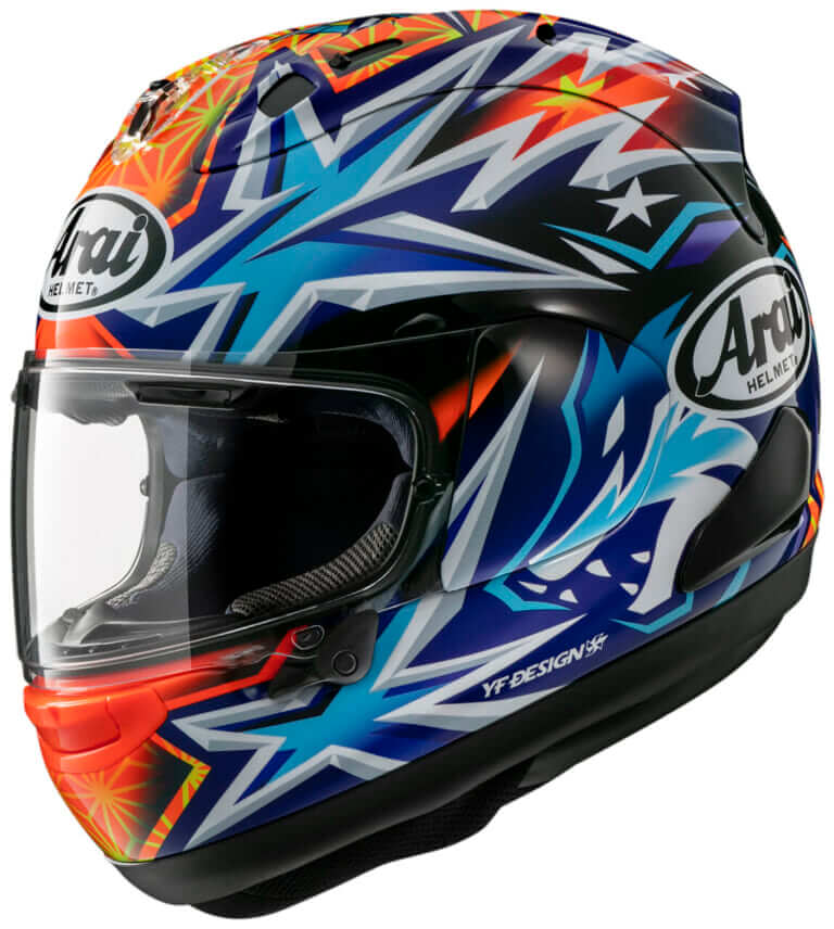 Arai RX-7X OKAMOTO|【アライ新作】WSSP岡本祐生選手の愛用グラフィックが『RX-7X』に!夜空へ牙をむく「狼」と「羅針盤」がモチーフ