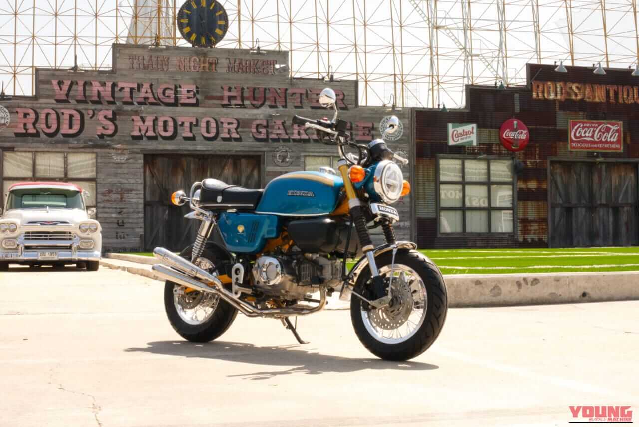 Monkey125 CB750Four style｜【カスタム】モンキー125をCB750フォアに！ タイ・ミニモトから、50ccベースに続き125版オリジナルカスタムキットも登場【メディア初公開】