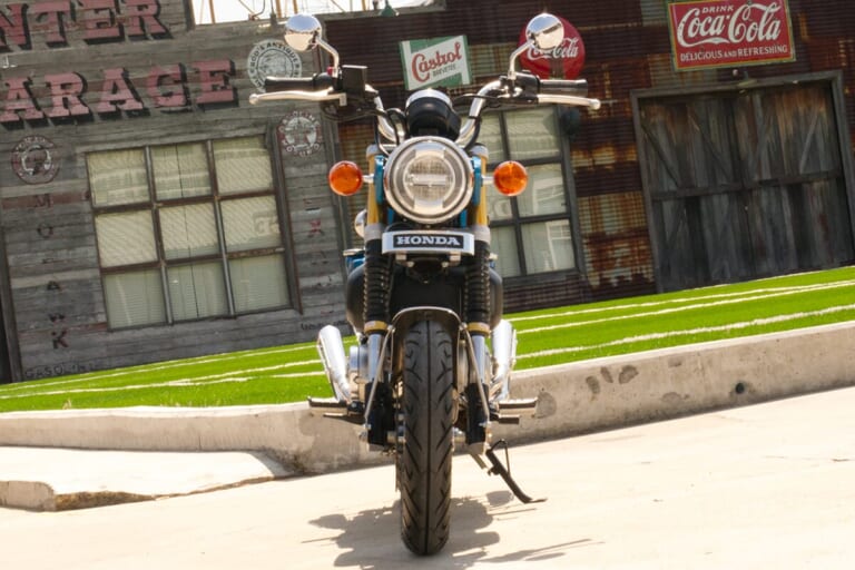 Monkey125 CB750Four style｜【カスタム】モンキー125をCB750フォアに！ タイ・ミニモトから、50ccベースに続き125版オリジナルカスタムキットも登場【メディア初公開】