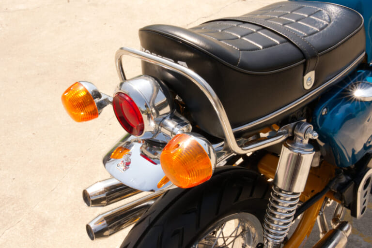 Monkey125 CB750Four style|【カスタム】モンキー125をCB750フォアに! タイ・ミニモトから、50ccベースに続き125版オリジナルカスタムキットも登場【メディア初公開】