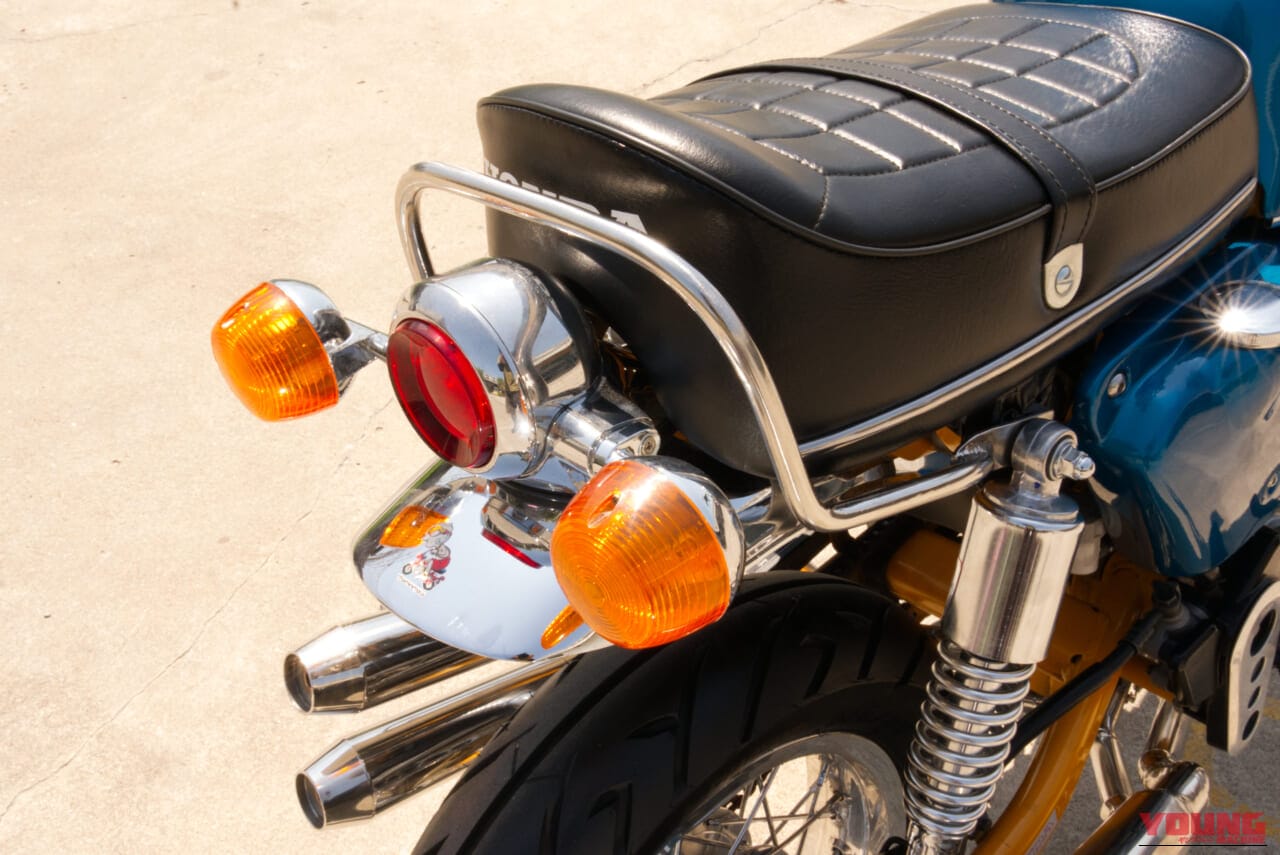 Monkey125 CB750Four style|【カスタム】モンキー125をCB750フォアに! タイ・ミニモトから、50ccベースに続き125版オリジナルカスタムキットも登場【メディア初公開】