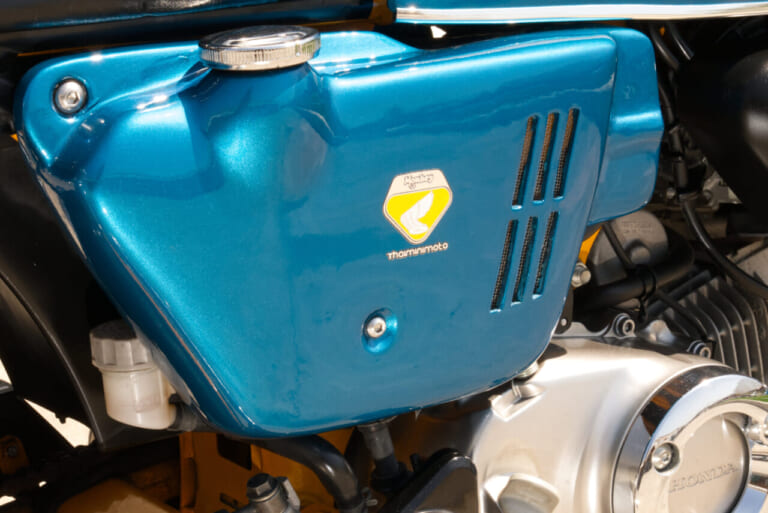 Monkey125 CB750Four style|【カスタム】モンキー125をCB750フォアに! タイ・ミニモトから、50ccベースに続き125版オリジナルカスタムキットも登場【メディア初公開】